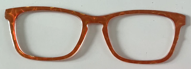 Casper Topper; orange bubble design