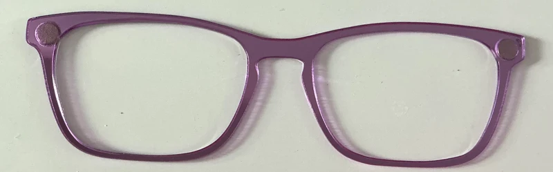 Casper Topper; purple mirror
