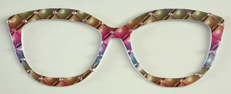 Wanzuri Topper; gold, pink, purple, blue, sparkle