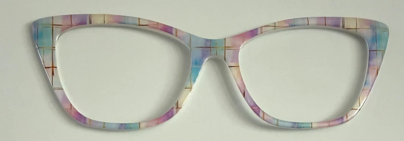 Wanda Topper; pastel blocks