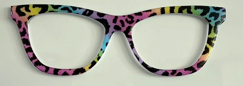 Wanda Topper; neon animal print