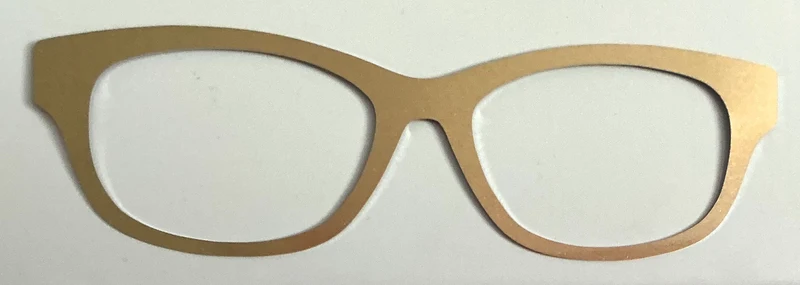 Addison Topper; metal; gold