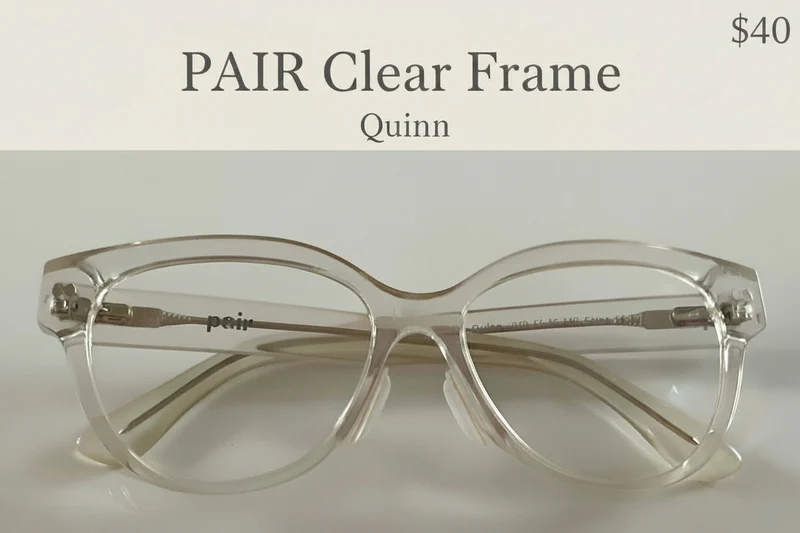 PAIR Quinn Clear Frames