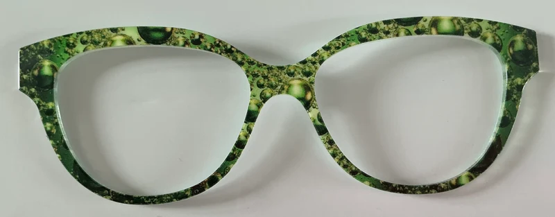 PAIR Quinn Topper; green water bubbles