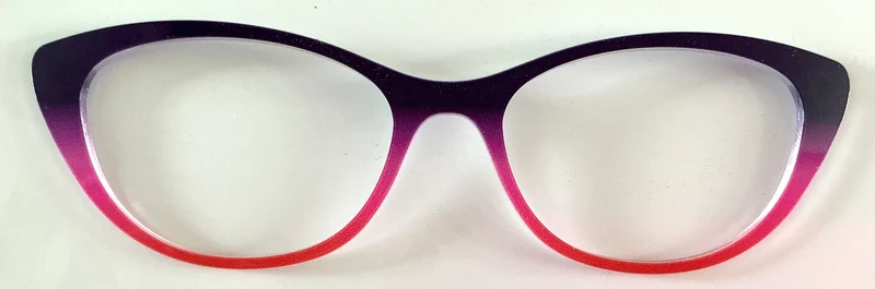 PAIR Ella Topper; purple/pink/red gradient