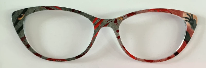 PAIR Ella Topper; Halloween claw marks
