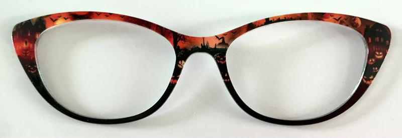 PAIR Ella Topper; Halloween night to black fade