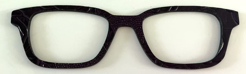 Finley Topper; Laser Nonna; plum textured