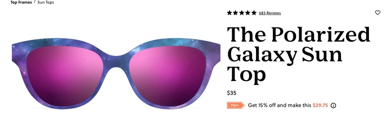 PAIR Premium Quinn Topper; The Polarized Galaxy