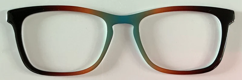 Casper Topper; multicolored fade