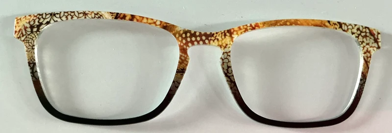 PAIR Casper Topper; gold design to black fade