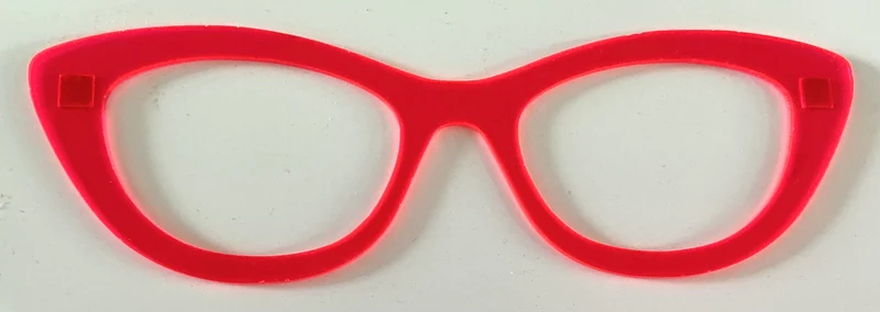 Ella Topper; hot pink translucent