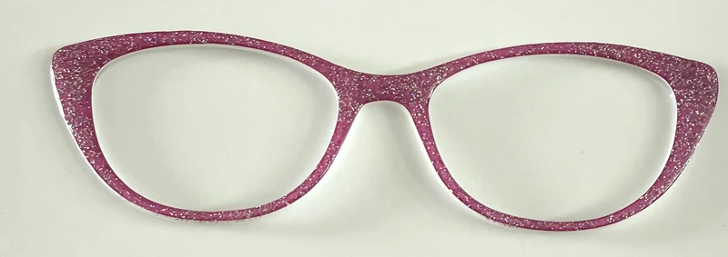 Ella Topper; lilac glitter