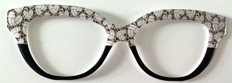 Quinn Topper; bandaged hearts on cheetah/black split