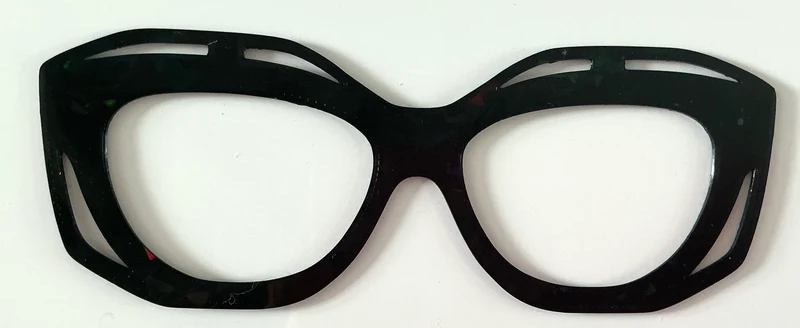 Quinn Topper; black hybrid with cut outs