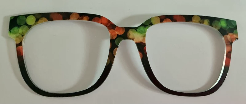 PAIR Murphy Topper; Bokeh dots/black fade