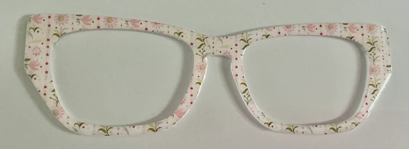 Casper Topper; Cici's Charming Creations; pink floral design