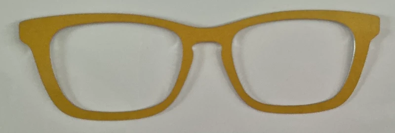 Casper Topper; metal; marigold yellow