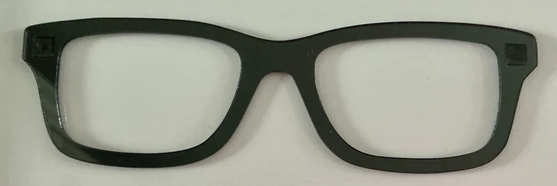 Otero Topper; dark gray mirror