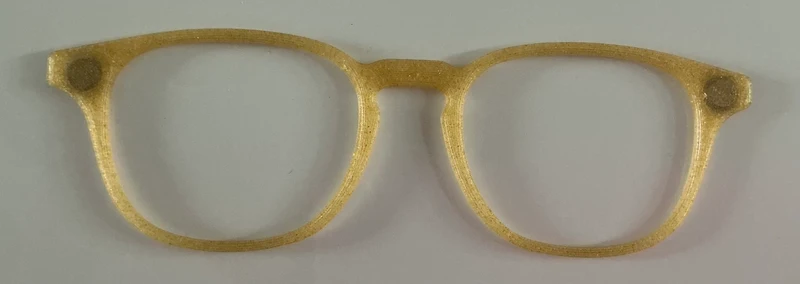Otis Topper; light gold