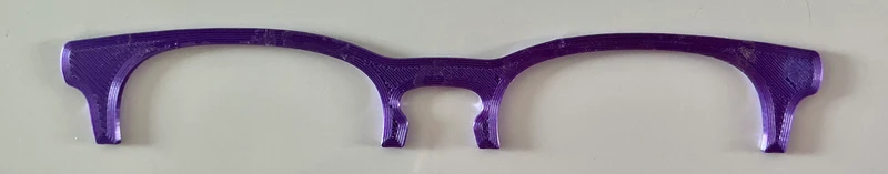 Twain Brow Topper; purple