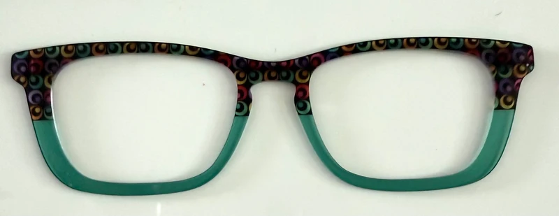 Casper Topper; R3dvelvetee; multicolored flowers/green split