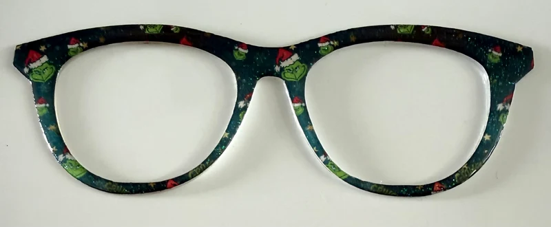 Brook Topper; Green Grinch Sparkle