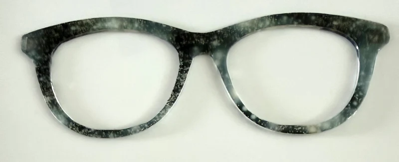 Brook Topper; green swirls