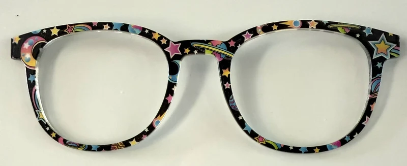 PAIR Reese Topper; rainbow stars