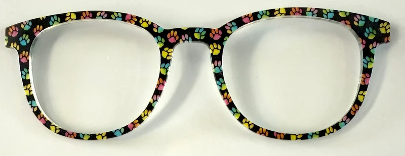 PAIR Reese Topper; rainbow paw prints