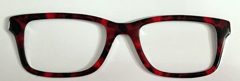 Otero Topper; red and black