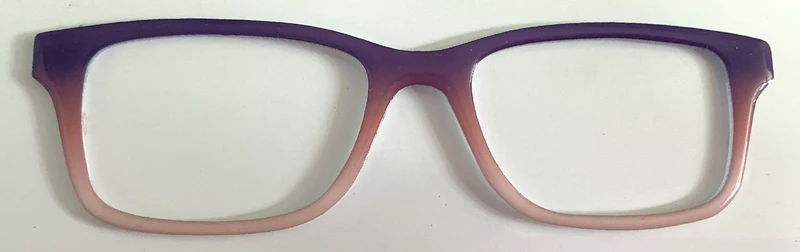 Otero Topper; purple/pink/cream gradient