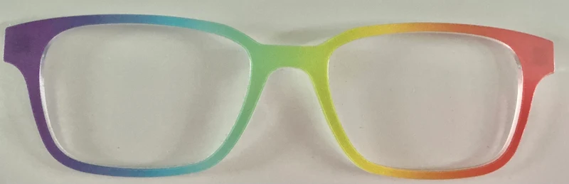 PAIR Finley Topper; rainbow