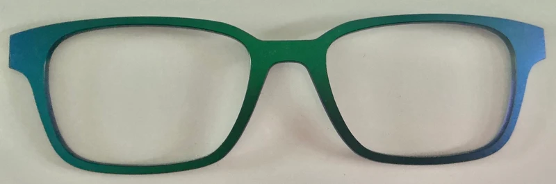PAIR Premium Finley Topper; Peacock Ombre