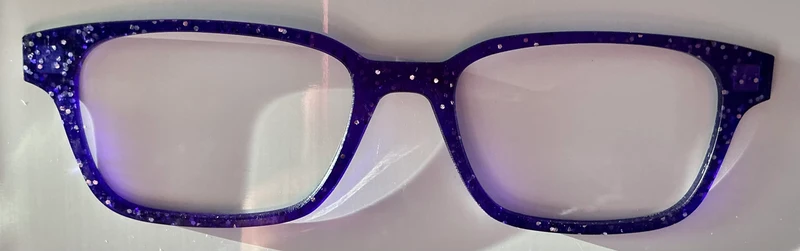 PAIR Finley Topper; purple sparkle
