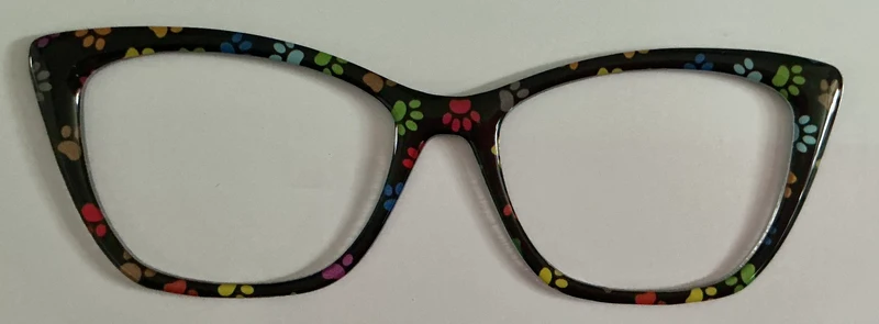 Wanda Topper; rainbow paw prints