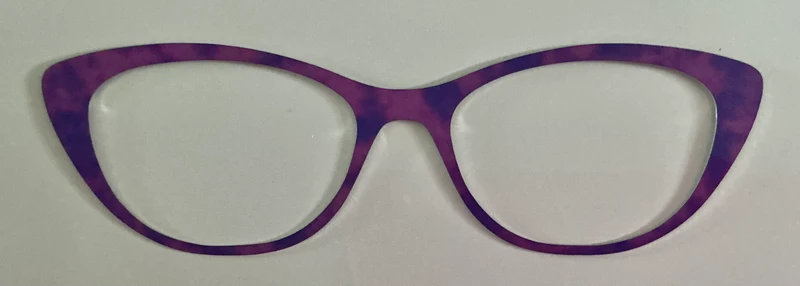 Ella Topper; purple tort; metal