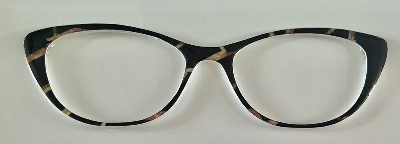 Ella Topper; black patterned