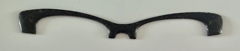 Ella Brow Topper; black