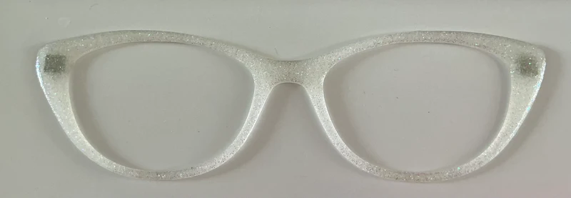 Ella Topper; white shimmer