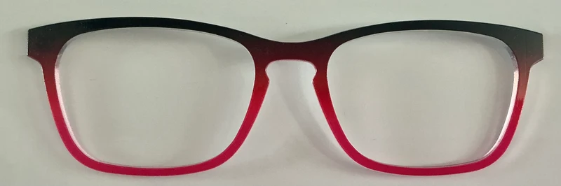 PAIR Casper Topper; black/magenta split