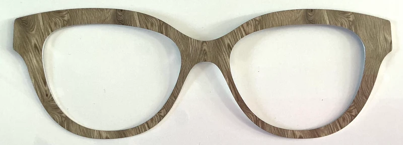 Quinn Topper; metal; gray wood grain