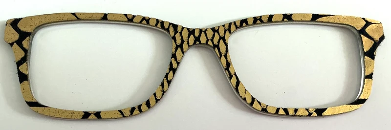 Otero Topper; gold and black scales