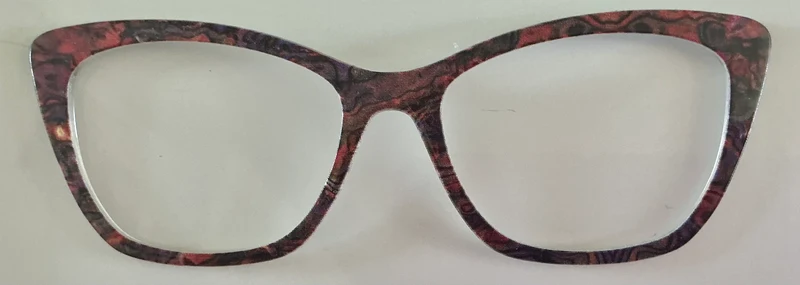 Wanda Topper; pairtoppers, marbled mulberry pattern