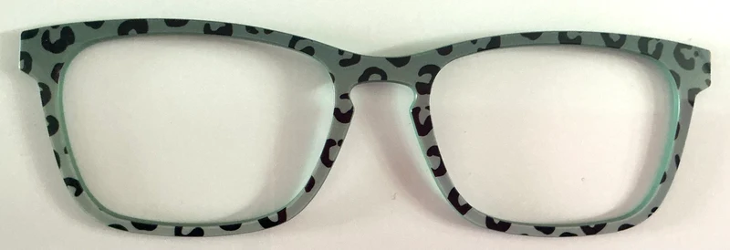 PAIR Casper Topper; gray leopard