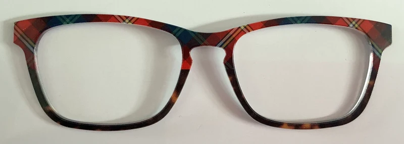 PAIR Casper Topper; red plaid
