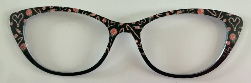 Ella Topper; candy cane fade