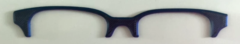 Finley Brow Topper; purple blank
