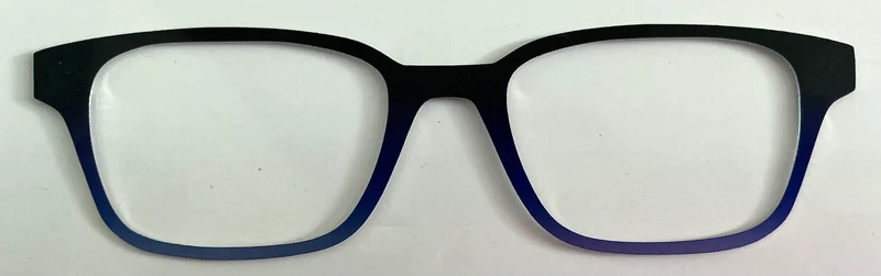 Finley Topper; black/blue/purple