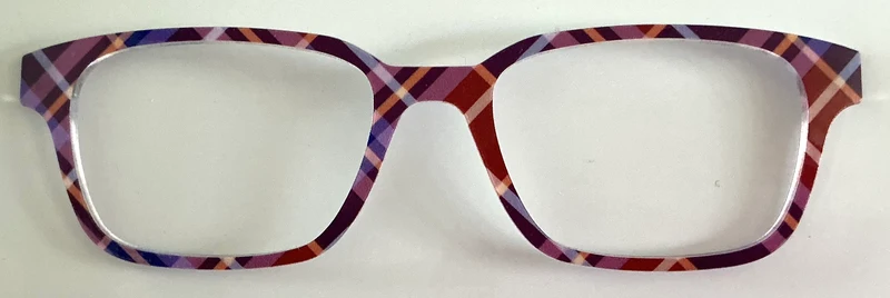PAIR Finley Topper; pink plaid